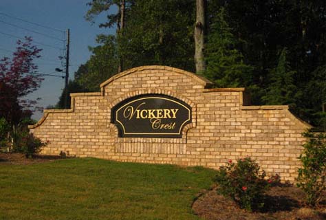 Vickery Crest Entrance