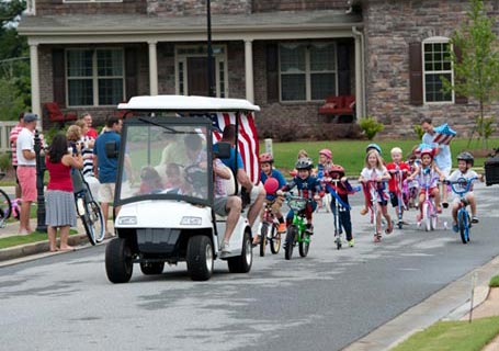 Vickery Crest Bike Parade